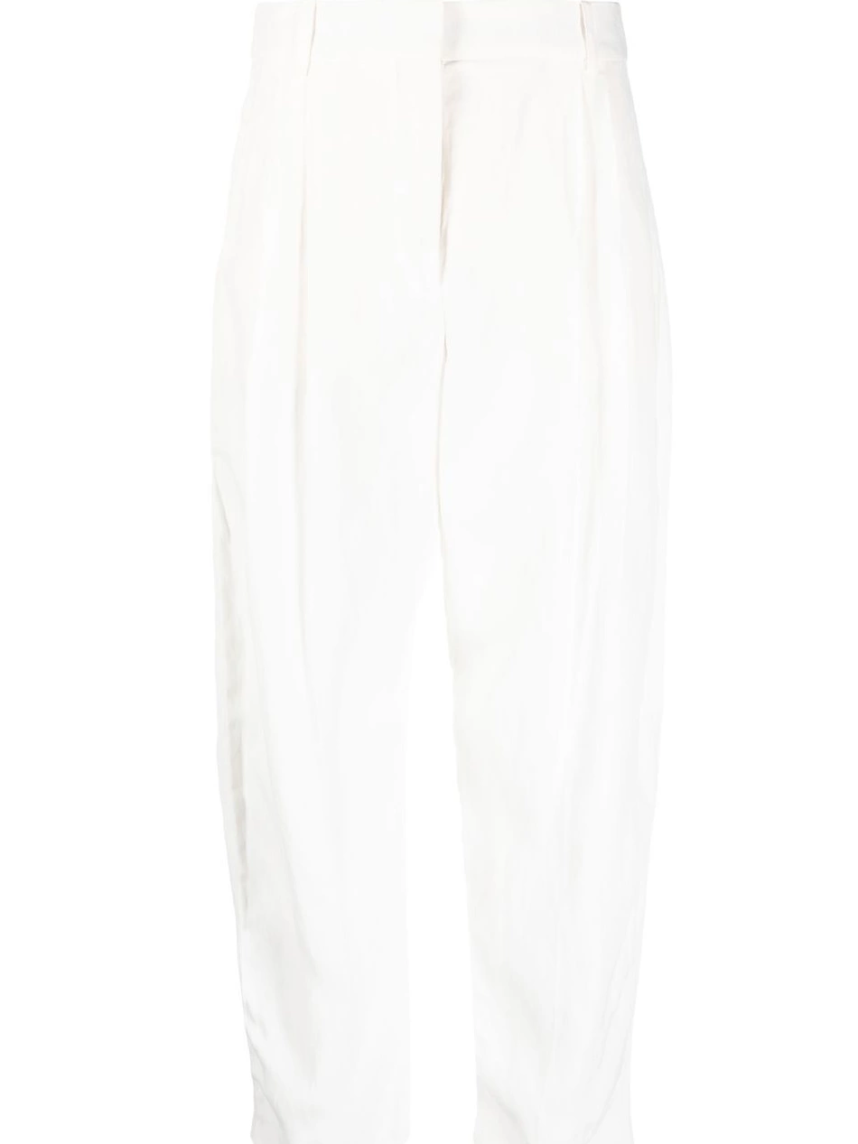 Cheap Stella McCartney Women pleated trousers cropped 0705